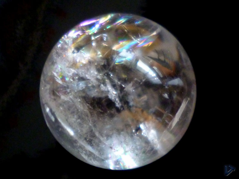透明クリアクォーツの水晶玉