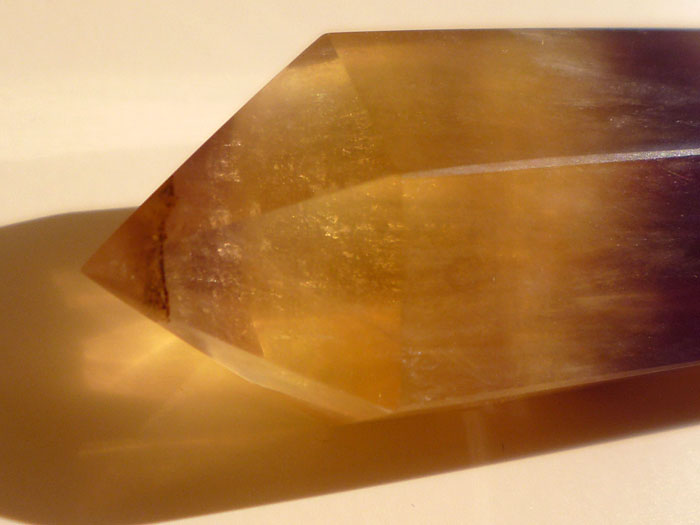 画像2: イエローフローライト クォーツ（蛍石黄色水晶原石）004｜yellow fluorite quartz｜02
