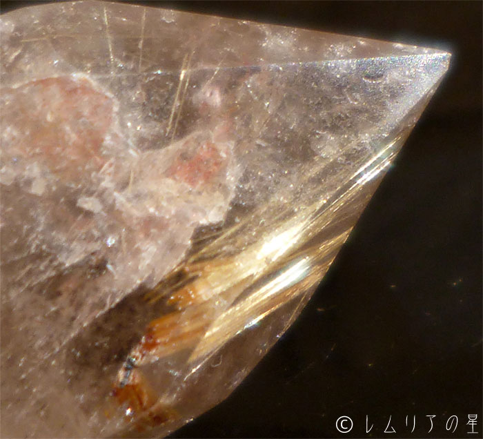 画像1: ゴールド タイチンルチルクォーツ296｜rutile quartz｜01