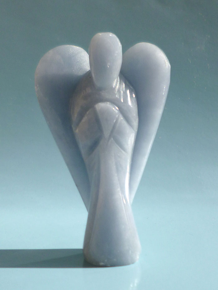 画像11: エンジェライト エンジェル カーヴィング（天使カービング水晶）001｜angelite carving｜11